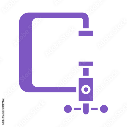 C Clamp Icon