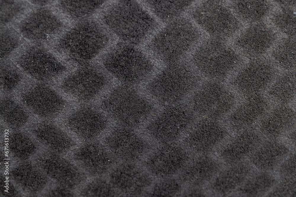 black-colored skin with traces of debris after work and pressing black-colored skin with traces of debris after work and pressing