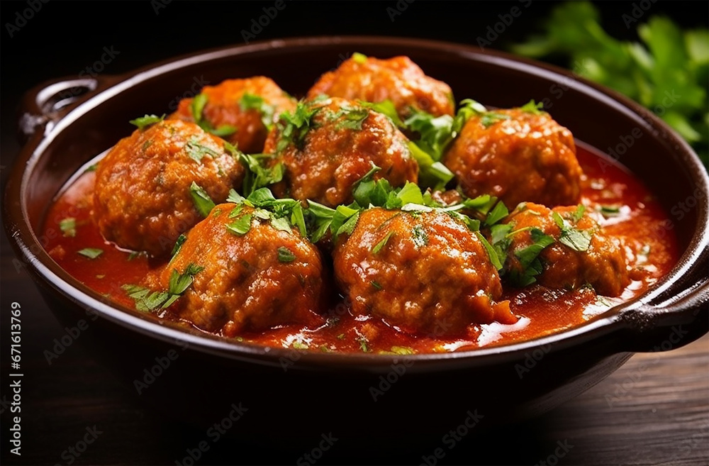 Spanish meatballs : Spanish Albóndigas