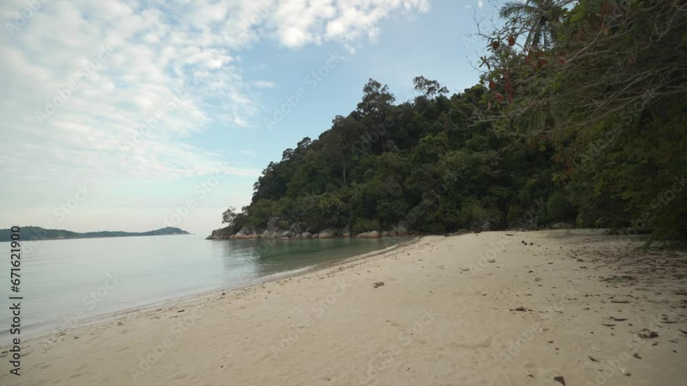 beach on perhentian island, malaysia, sea and beach paradise beach on perhentian island, malaysia, sea and beach paradise