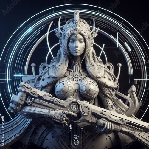 warrior female goddess