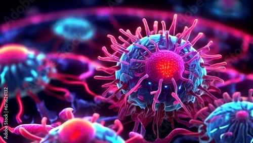 Virus, Microbo virale, Batteri allergici e assistenza sanitaria medica microbiologia photo