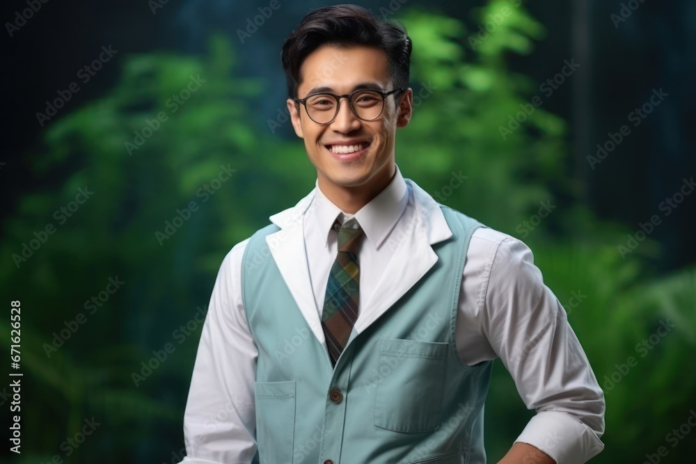 Asian Man Biologist Employment Professional Environment Generative AI Asian Man Biologist Employment Professional Environment Generative AI