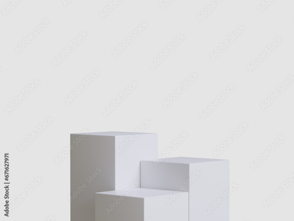 Podium product display scene presentation realistic render illustration Podium product display scene presentation realistic render illustration
