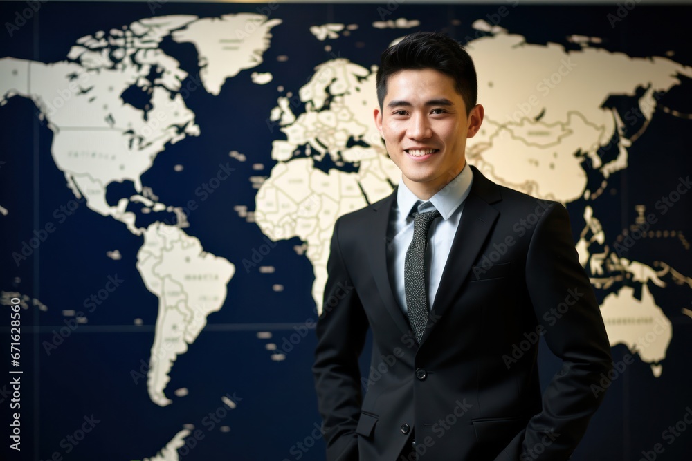 Asian Man Ceo Occupation Lifestyle Environment Generative AI Asian Man Ceo Occupation Lifestyle Environment Generative AI