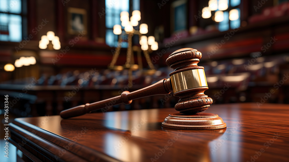 Legal Symbol: A Gavel Signifying Judicial Power and Decision Legal Symbol: A Gavel Signifying Judicial Power and Decision