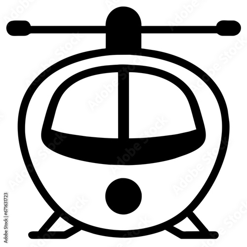 Helicopter icon	