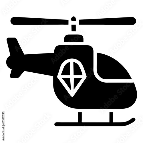 Helicopter icon	