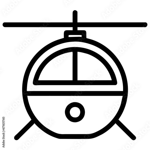Helicopter icon	
