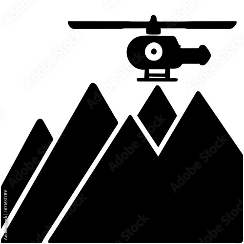 Helicopter icon	