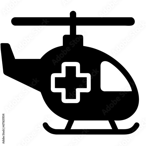 Helicopter icon	