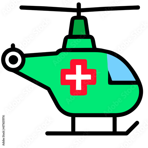 Helicopter icon	