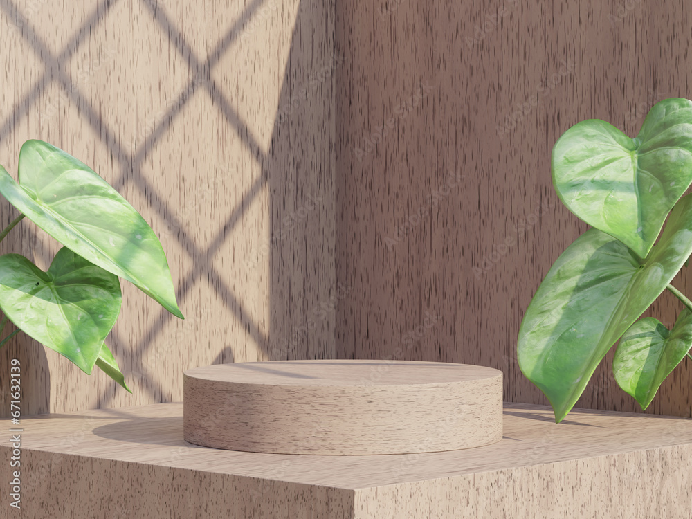 Podium product display scene presentation realistic render illustration Podium product display scene presentation realistic render illustration