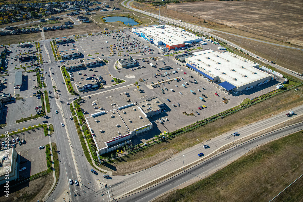 Blairmore Suburban Development Area Aerial in Saskatoon