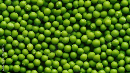 Green peas seamless pattern. Cereal repeated background