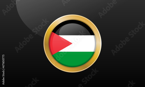 Free Download Palestine National  Flag Emblem Vector: Symbol of National Pride and Heritage - GFXLoad