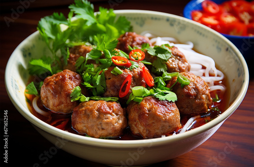 Vietnamese Bò Viên : Vietnamese meatballs