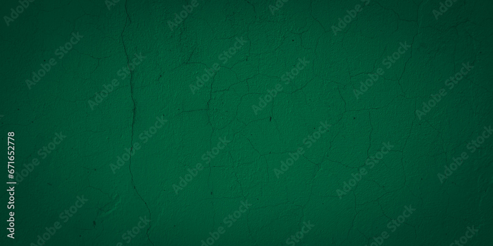 Obraz premium Abstract green wall texture background