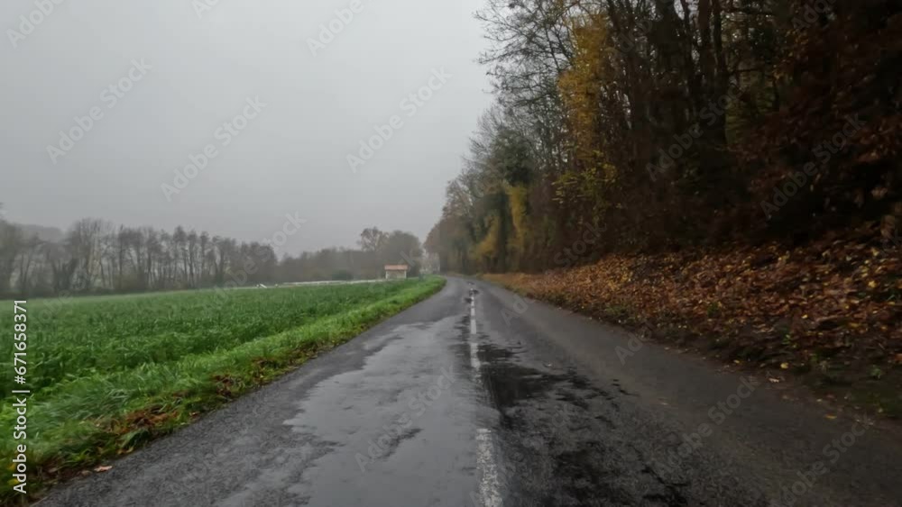 Experience the beauty of a wet winter in a charming French Alps village near Lyon, capturing the essence of seasonal transition. Experience the beauty of a wet winter in a charming French Alps village near Lyon, capturing the essence of seasonal transition.