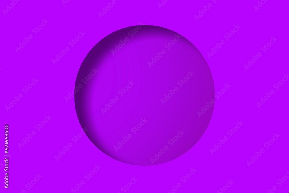 Purple paper holes with light and shadow. Purple paper holes with light and shadow.