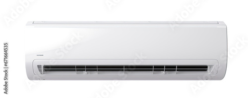 Modern Air conditioner isolated or on white background.