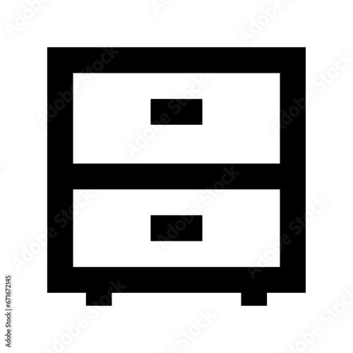 Storage database icon symbol vector image. Illustration of the cloud storage management design image