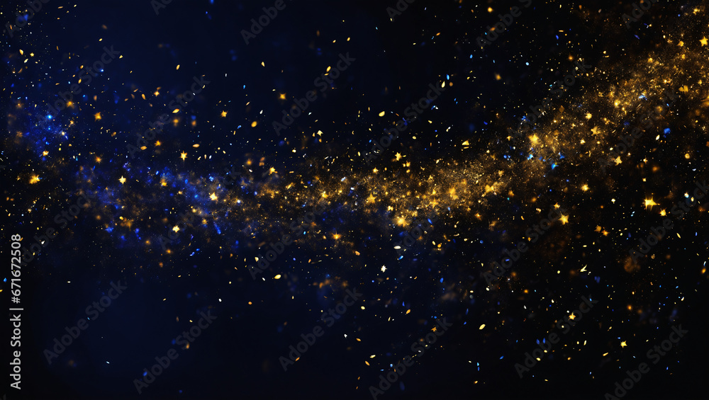 Obraz premium christmas background with stars