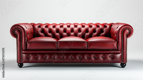 Chesterfield in living room