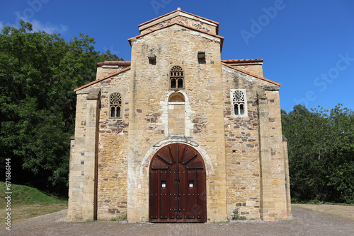 St. Michael of Lillo, a Roman Catholic church built on the Naranco mount in Oviedo (Asturias) photo