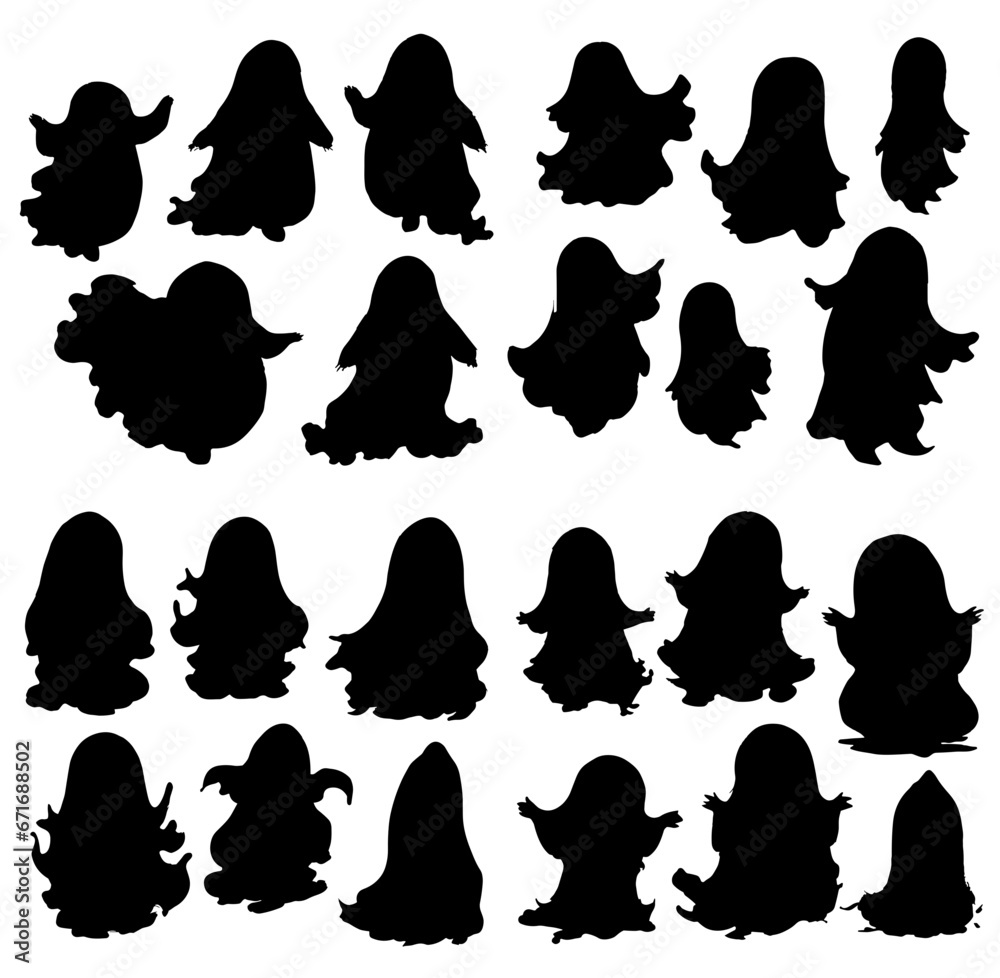 ghost silhouettes