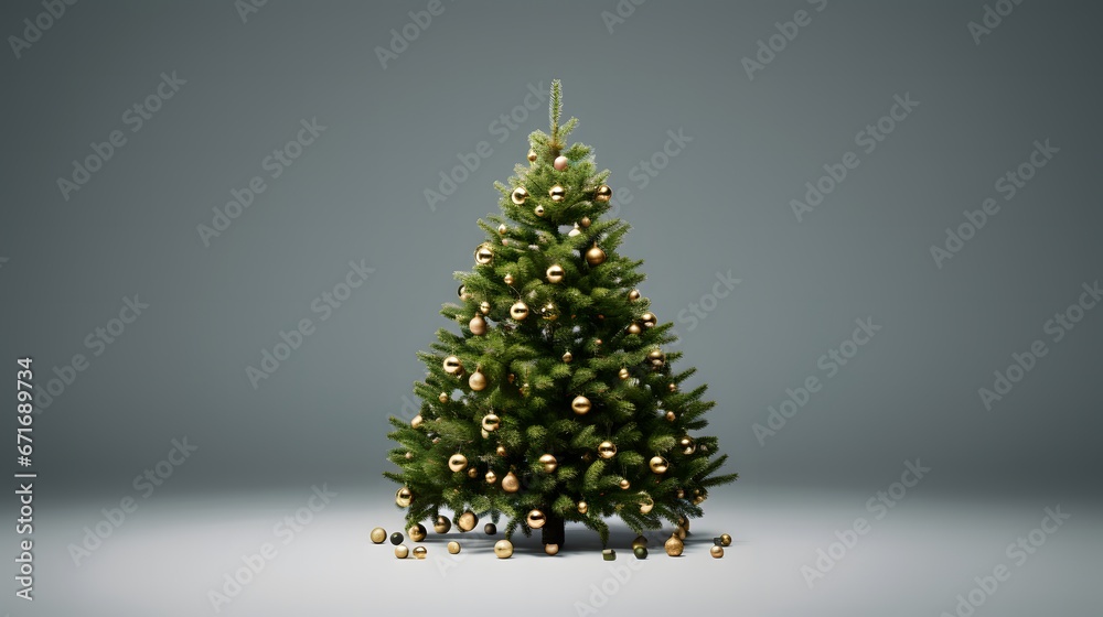 sapin de noël, généré par IA sapin de noël, généré par IA