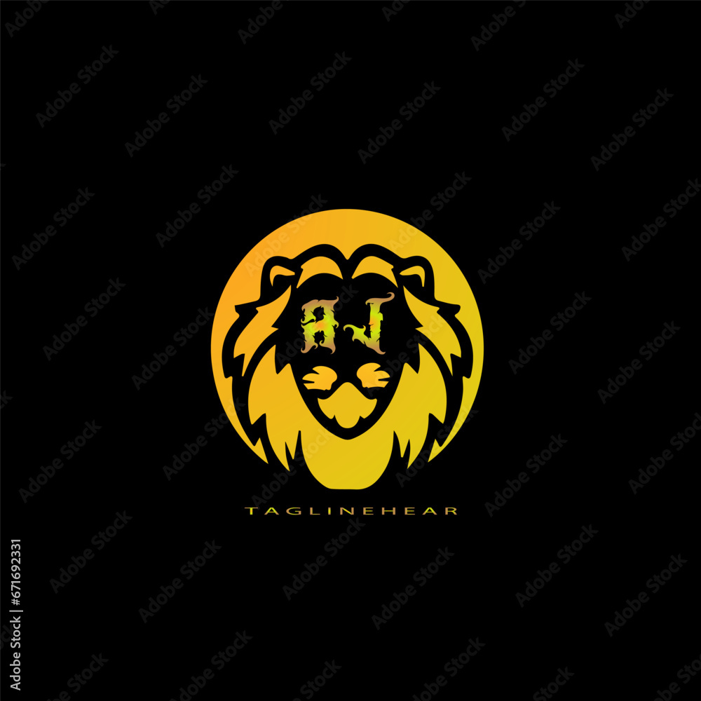 creative lion logo, lion head logo. lion letter logo, lion golden logo with gradent colour. animal logo. creative lion logo, lion head logo. lion letter logo, lion golden logo with gradent colour. animal logo.