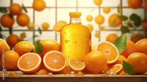 body lotion essence of citrus fruits