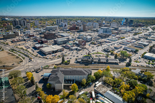Aerial of the Caswell HIll Neighborhood in Saskatoon