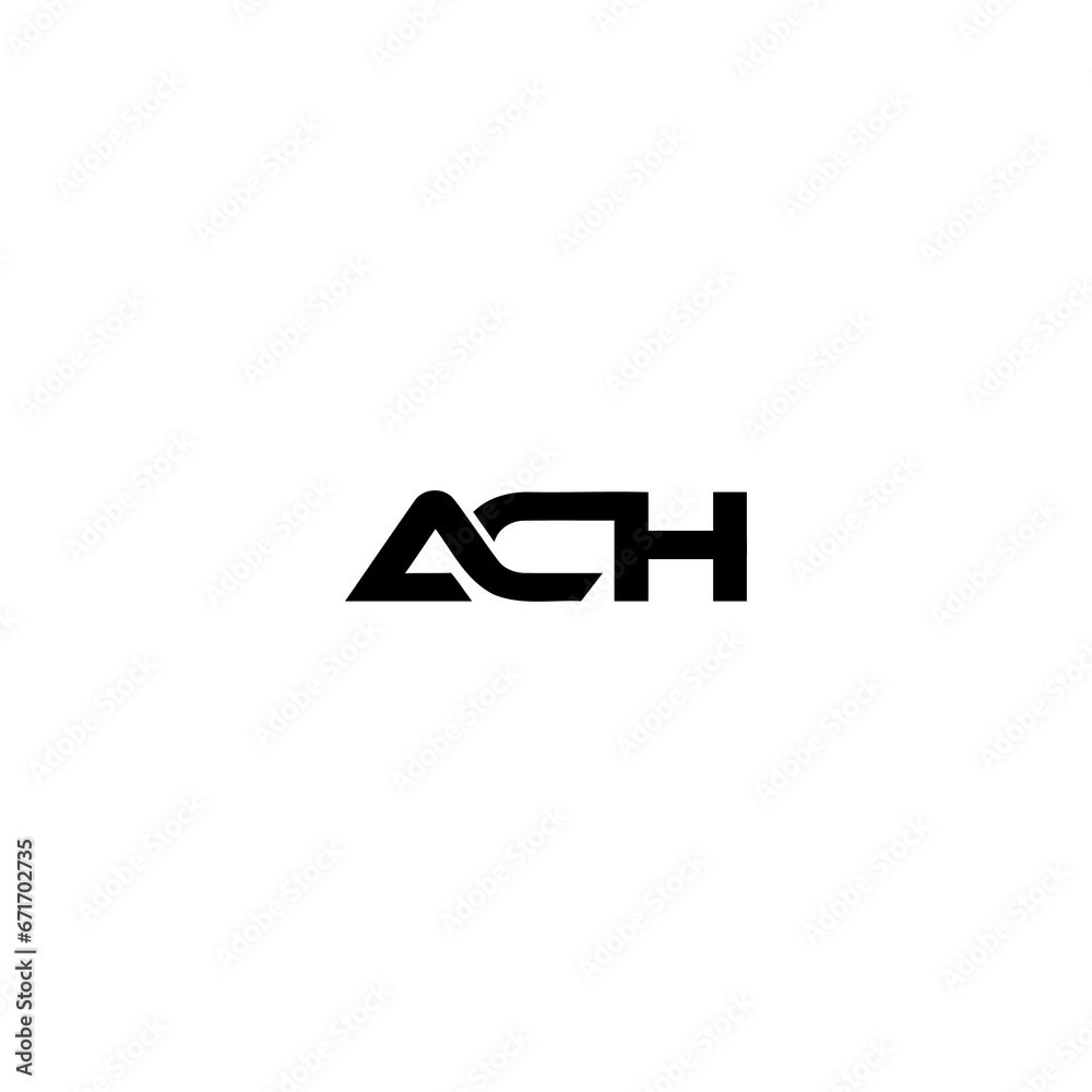 Obraz premium ach logo design 
