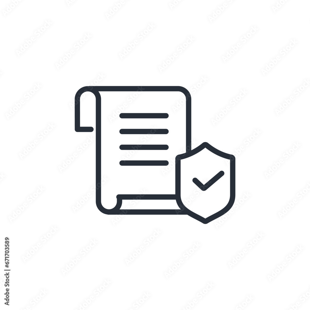 protection icon. vector.Editable stroke.linear style sign for use web design,logo.Symbol illustration. protection icon. vector.Editable stroke.linear style sign for use web design,logo.Symbol illustration.