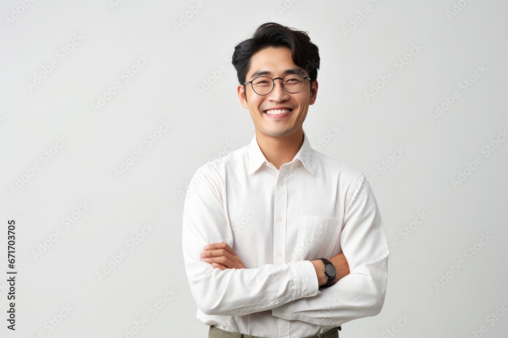 Asian Man Data Analyst Employment Attractive Concept Generative AI Asian Man Data Analyst Employment Attractive Concept Generative AI