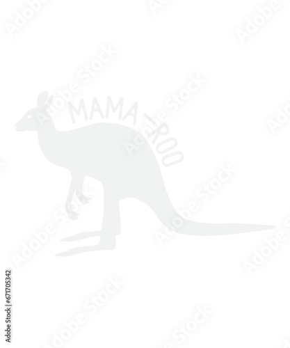 Mama Roo Kangaroo Lover These file sets can be used for a wide variety of items  t-shirt design  coffee mug design  stickers  custom tumblers  custom hats  printables  print-on-demand  pillows  bags  