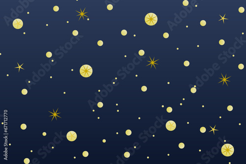 background with stars and moon.new year background night scene.
