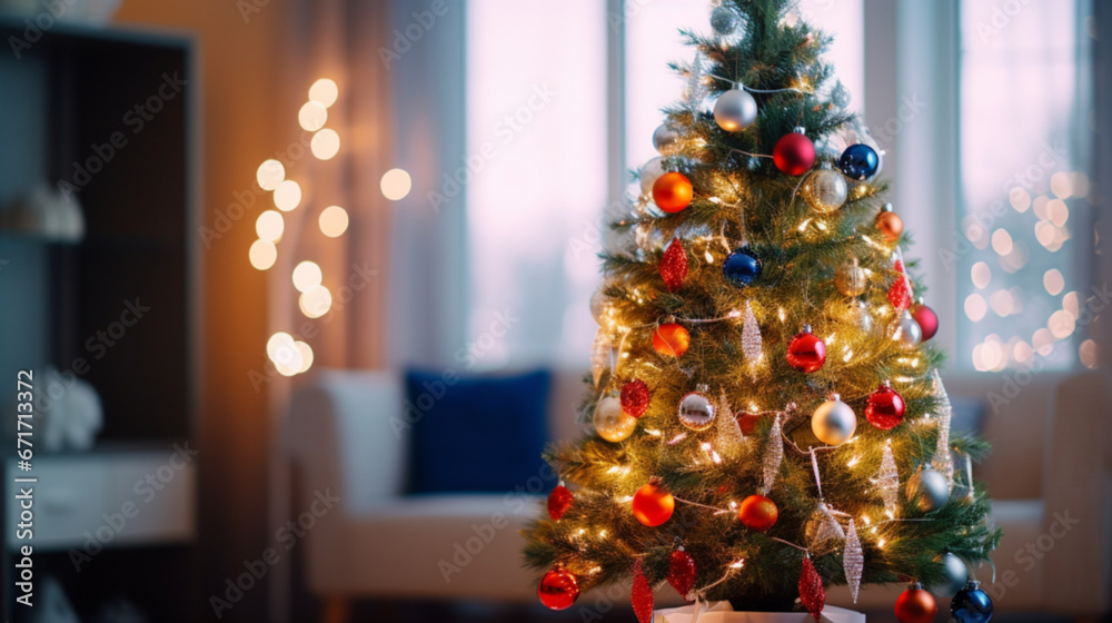 Christmas Tree with Decorations Christmas Tree with Decorations