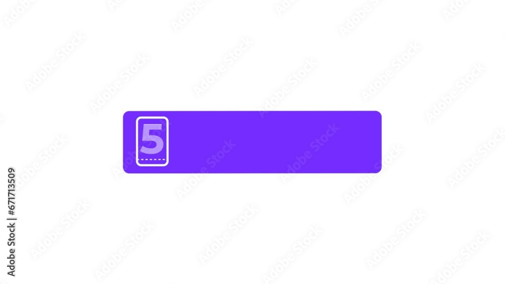 5 DAY LEFT Countdown Animated icon. Alpha matte with transparent background 4K resolution. 5 DAY LEFT Countdown Animated icon. Alpha matte with transparent background 4K resolution.