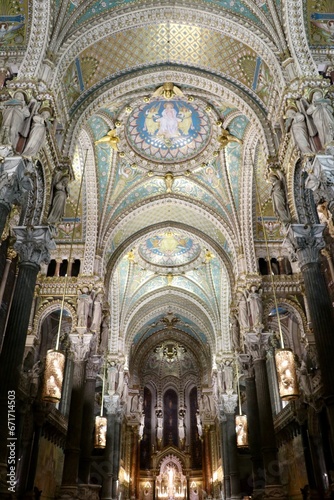 Basilique Notre-Dame de Fourvi  re - Lyon 