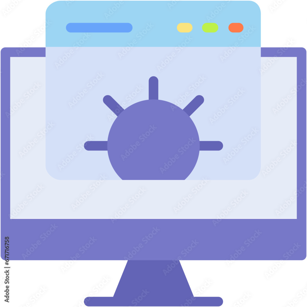 Fototapeta premium programming Settings vector design icon . svg