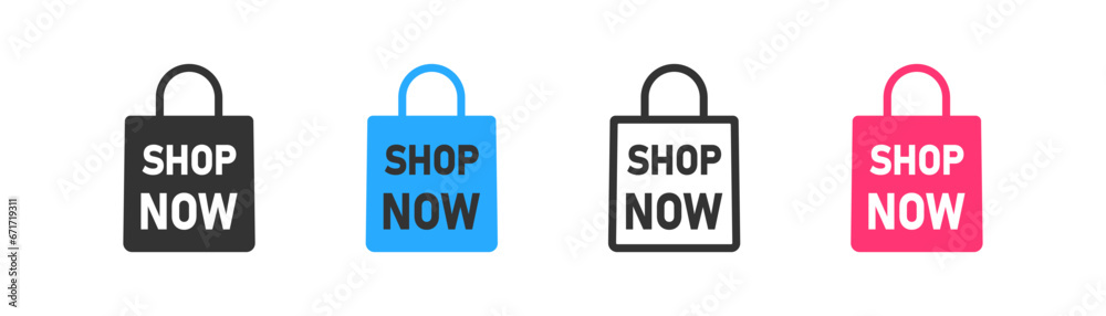 Buy now basket. Sale flat and colored style icon for web design. Vector illustration. Buy now basket. Sale flat and colored style icon for web design. Vector illustration.