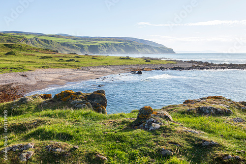 The beach next to Uisaed Point, Machrihanish on the Kintyre Peninsula, Argyll & Bute, Scotland UK photo