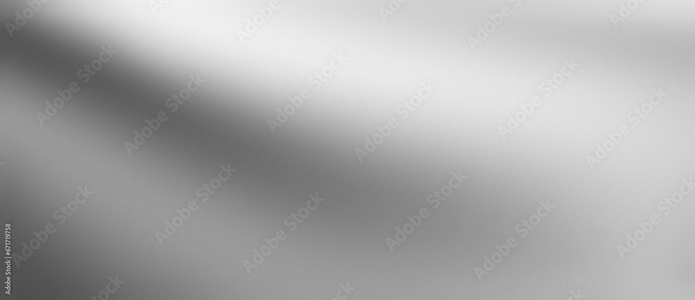Smooth gray gradient background abstract silk fabric folds drapery backdrop design - obrazy, fototapety, plakaty 