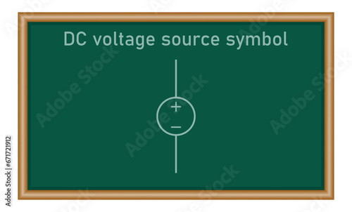 Ideal voltage source. DC voltage source. Scientific resources for teachers and students.