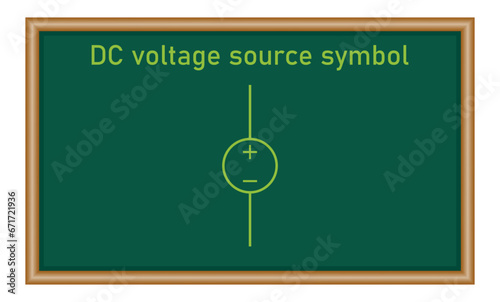 Ideal voltage source. DC voltage source. Scientific resources for teachers and students.