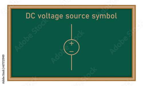 Ideal voltage source. DC voltage source. Scientific resources for teachers and students.