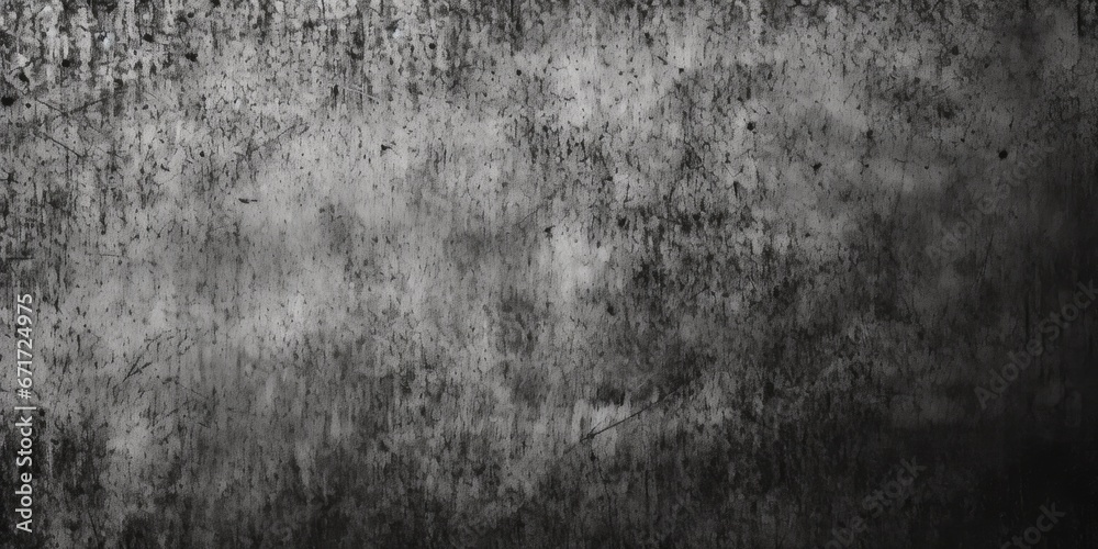 A black and white photo of a grungy wall. Perfect for adding a vintage and gritty touch to your design projects